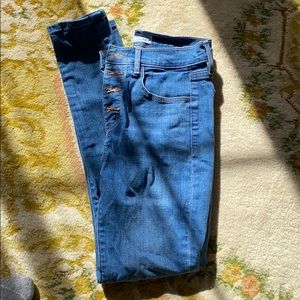 Loft High Rise skinny jeans